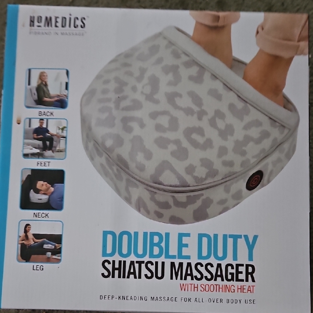 Homedics Shiatsu Massager with Heat